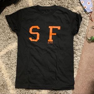 Black Scale SF Giants T-Shirt Sz S